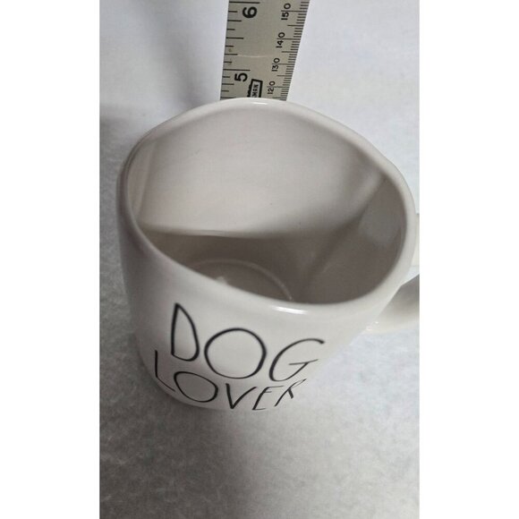Rae Dunn By Magenta White "Dog Lover" Ceramic Mug - Picture 7 of 9